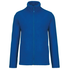 KARIBAN Uniszex FALCO cipzáras mikropolár pulóver, Kariban KA911, Royal Blue-2XL férfi pulóver, kardigán