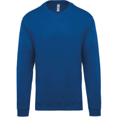 KARIBAN Uniszex kereknyakú pulóver, Kariban KA474, Light Royal Blue-S