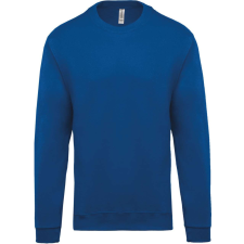 KARIBAN Uniszex kereknyakú pulóver, Kariban KA474, Light Royal Blue-XL férfi pulóver, kardigán