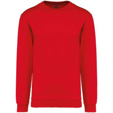 KARIBAN Uniszex kereknyakú pulóver, Kariban KA474, Red-2XL