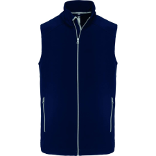 KARIBAN Uniszex két rétegű softshell mellény, Kariban KA423, Navy-XS férfi mellény