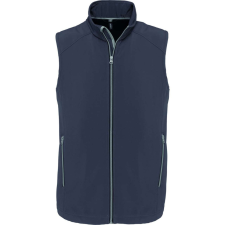 KARIBAN Uniszex két rétegű softshell mellény, Kariban KA423, Titanium-XS férfi mellény