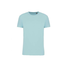 KARIBAN Uniszex körkötött organikus póló rövid ujjú, Kariban KA3032IC, Ice Mint-XL férfi póló