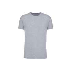 KARIBAN Uniszex körkötött organikus póló rövid ujjú, Kariban KA3032IC, Oxford Grey-XS