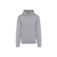KARIBAN Uniszex laza szabású kapucnis pulóver, Kariban KA4018, Oxford Grey-XS férfi pulóver, kardigán