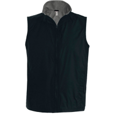 KARIBAN Uniszex mellény akril bevonattal, Kariban KA679, Black/Grey-3XL férfi mellény