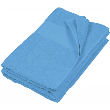 KARIBAN Uniszex törölköző Kariban KA112 Hand Towel -50X100, Azur Blue lakástextília