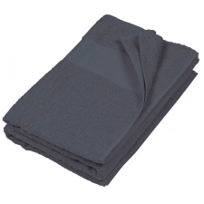 KARIBAN Uniszex törölköző Kariban KA113 Bath Towel -70X140, Dark Grey lakástextília