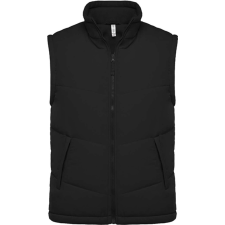 KARIBAN Uniszex unisex mellény polár béléssel, Kariban KA6118, Dark Grey-2XL férfi mellény