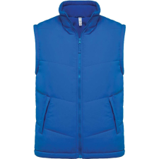 KARIBAN Uniszex unisex mellény polár béléssel, Kariban KA6118, Light Royal Blue-XL férfi mellény