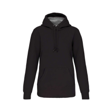 KARIBAN Uniszex vastag kapucnis pulóver, Kariban KA443, Dark Grey-XL