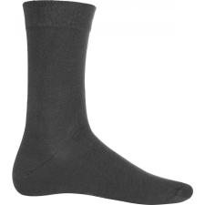 KARIBAN Uniszex zokni Kariban KA810 Cotton Mix City Socks -39/42, Dark Grey férfi zokni