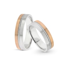 KARIKAGYŰRŰ PÁRBAN 14K ARANY 10,2 GR gyűrű