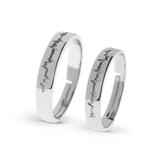  KARIKAGYŰRŰ PÁRBAN 14K ARANY 11,86 GR gyűrű