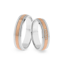  KARIKAGYŰRŰ PÁRBAN 14K ARANY 8,8 GR gyűrű