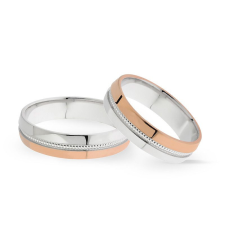  KARIKAGYŰRŰ PÁRBAN 14K ARANY 8,9 GR gyűrű