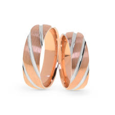  KARIKAGYŰRŰ PÁRBAN 14K ARANY 9,8 GR gyűrű