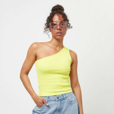 Karl kani chest signature essential asymmetric rib top póló női sárga xs