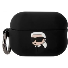 Karl Lagerfeld Airpods Pro 2 tok fekete KLAP2RUNIKK audió kellék