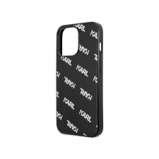 Karl Lagerfeld Allover Apple iPhone 13 Pro Műbőr Tok - Fekete/Mintás tok és táska