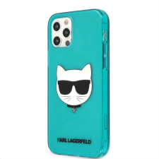 Karl Lagerfeld Apple iPhone 12 Pro Max KARL LAGERFELD KLHCP12LCHTRB TPU Hátlap - Kék tok és táska