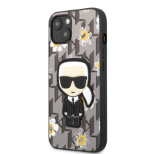 Karl Lagerfeld Apple iPhone 13 KARL LAGERFELD KLHCP13MPMNFIK1 Hátlap - Szürke tok és táska