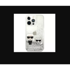 Karl Lagerfeld Apple iPhone 13 Pro Hátlapvédő Tok - Ezüst (KLHCP13LGKCS) tok és táska