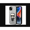 Karl Lagerfeld Apple iPhone 14 Plus Hátlapvédő Tok - Ezüst (KLHCP14MGFKPG)