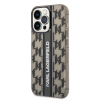 Karl Lagerfeld Apple iPhone 14 Pro KARL LAGERFELD KLHCP14LHKLSPCK Hátlap - Fekete