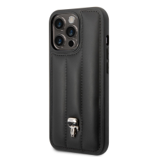 Karl Lagerfeld Apple iPhone 14 Pro KARL LAGERFELD KLHCP14LPSQPK Hátlap - Fekete tok és táska