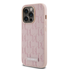 Karl Lagerfeld Apple iPhone 14 Pro KARL LAGERFELD KLHMP14LPKHPORPP Magsafe Hátlap - Rózsaszín tok és táska