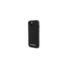 Karl Lagerfeld Apple iPhone 15 KARL LAGERFELD KLHCP15SPQKPMK Hátlap - Fekete tok és táska