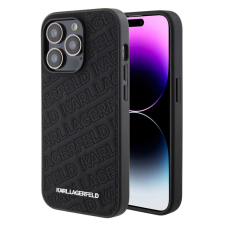 Karl Lagerfeld Apple iPhone 15 Pro Max tok fekete KLHCP15XPQKPMK (129446) (KLHCP15XPQKPMK) tok és táska