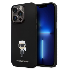 Karl Lagerfeld Apple iPhone 15 Pro Max tok fekete (KLHCP15XSMHKNPK) (KLHCP15XSMHKNPK) tok és táska