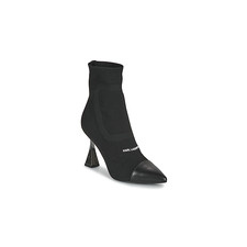 Karl Lagerfeld Bokacsizmák DEBUT Mix Knit Ankle Boot Fekete 40 női csizma, bakancs