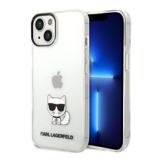 Karl Lagerfeld Choupette Body Apple iPhone 14 Plus hátlap tok, átlátszó tok és táska