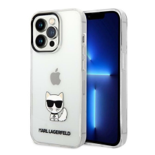 Karl Lagerfeld Choupette Body Apple iPhone 14 Pro Max hátlap tok, átlátszó tok és táska