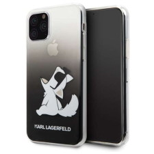 Karl Lagerfeld Choupette Fun - telefontok iPhone 11 Pro Max fekete tok és táska