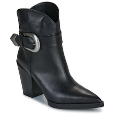 Karl Lagerfeld Csizmák KOWBOY Buckle Mid Boot Fekete 37 női csizma, bakancs