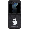 Karl Lagerfeld Eredeti tok KARL LAGERFELD KLHCZF5SAPCHNPK Samsung Z Flip 5 (Saffiano Mono Choupette PIN / fekete)