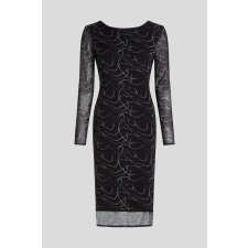 Karl Lagerfeld estélyi ruha 24ww1314 XL INTL fekete lányka ruha