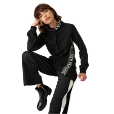  KARL LAGERFELD fekete női LOGO TAPE pulóver L női pulóver, kardigán