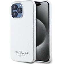Karl Lagerfeld Grained PU Hotel RSG iPhone 15 Pro Grey tok (KLHCP15LPGWCMKHG) tok és táska