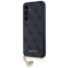 Karl Lagerfeld Guess 4G Charms Samsung Galaxy A35 5G szürke tok (GUHCSA35GF4GGR) tok és táska