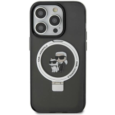 Karl Lagerfeld gyűrűs Karl&Choupette MagSafe tok iPhone 11 / Xr - fekete tok és táska