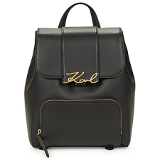 Karl Lagerfeld Hátitáskák K/SIGNATURE FLAP BACKPACK Fekete Egy méret hátizsák