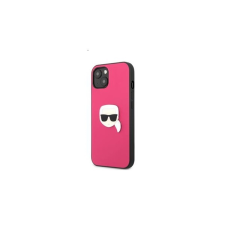 Karl Lagerfeld Head bőr hátlap tok Apple iPhone 13 mini, rózsaszín tok és táska