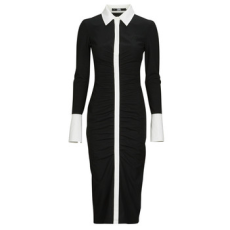 Karl Lagerfeld Hosszú ruhák LSLV POLO DRESS Fekete EU L