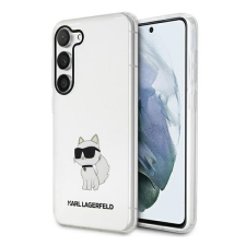 Karl Lagerfeld Ikonik Choupette Samsung Galaxy S23+, szilikon tok, átlátszó tok és táska