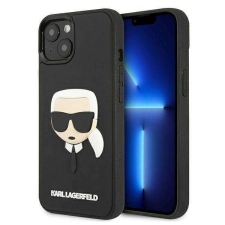 Karl Lagerfeld Ikonikus iPhone 13 mini Tok - Fekete tok és táska
